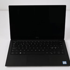 Dell XPS 13 9370 front view opened screen and keyboard