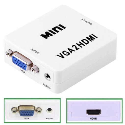 Adapter Box VGA na HDMI JWD-H2 - Image 2