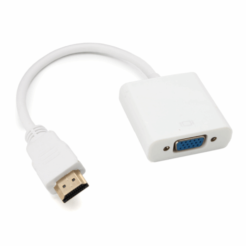 Adapter HDMI M na VGA Z beli JWD-HDMI7