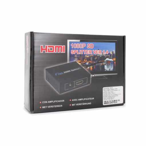 Adapter HDMI na 2xHDMI Full HD (splitter 1-2) - Image 3