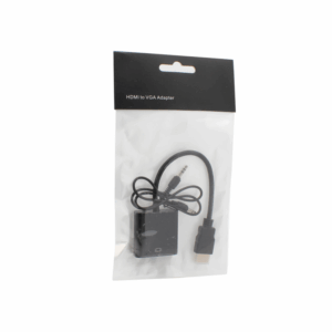 Adapter HDMI-VGA (with Audio) crni JWD-HDMI8