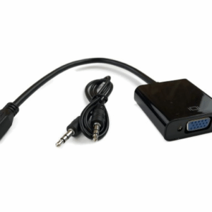 Adapter Micro HDMI na VGA Z + audio JWD-HDMI1