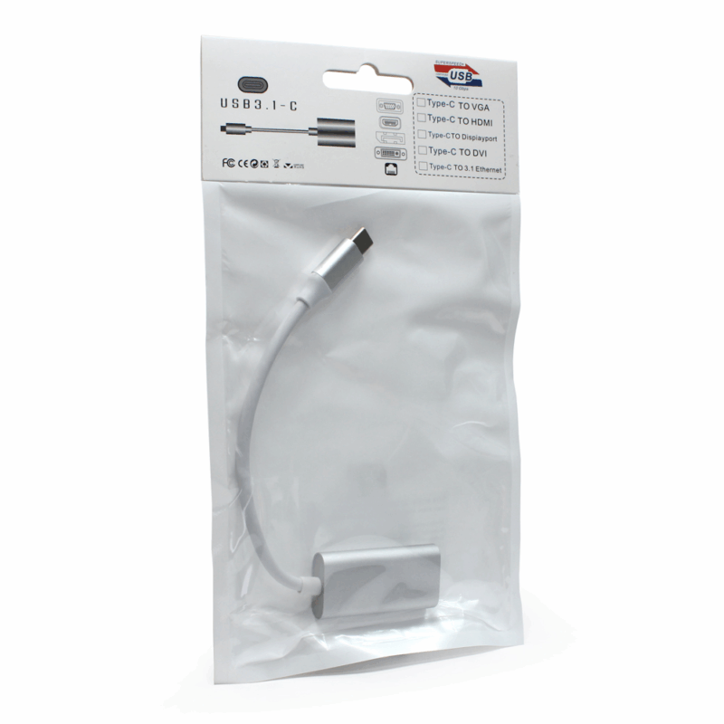 Adapter Type C na DP mini 4K 60Hz