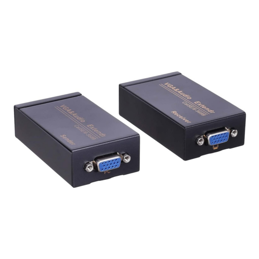 Adapter VGA na RJ45 Signal extender JWD-SP05 100m - Image 2