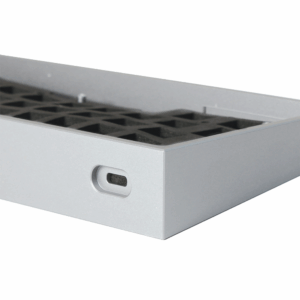 Aluminijumsko kuciste za Tastatura Mehanicka Gaming Fantech MK857 RGB Maxfit61 srebrno