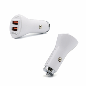 Auto punjac LDNIO C511Q 2xUSB QC3.0 5V/3A Type C