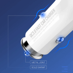 Auto punjac LDNIO C511Q 2xUSB QC3.0 5V/3A Type C
