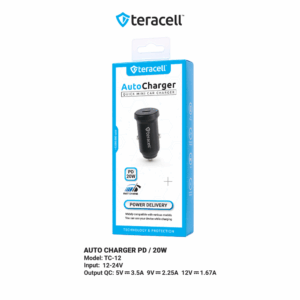 Auto punjac Teracell Evolution TC-12 PD 20W crni