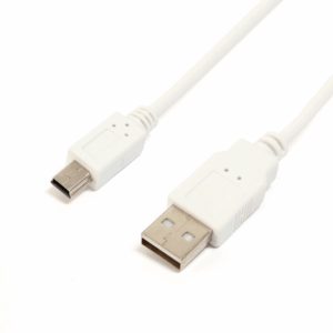 Auto punjac Teracell Ultra DC01 2.4A sa Mini USB kablom beli