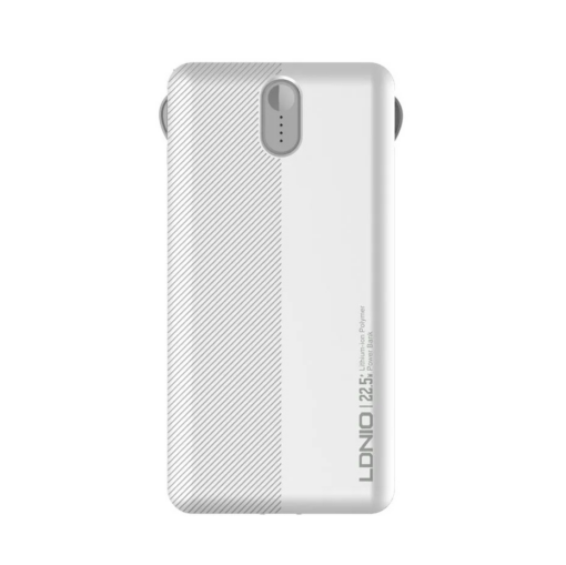 Back up baterija LDNIO PQ13, 10000mAh, 37Wh, 22.5W, bela - Image 3