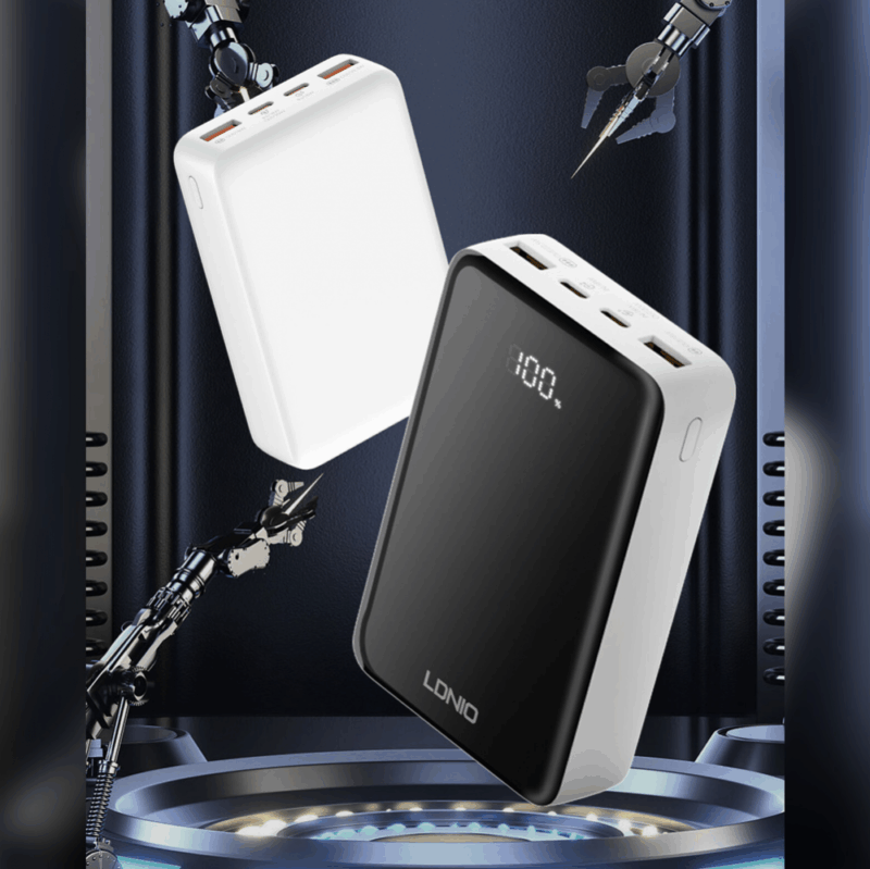 Back up baterija LDNIO PQ22 20000mah, 22.5W, crno bela
