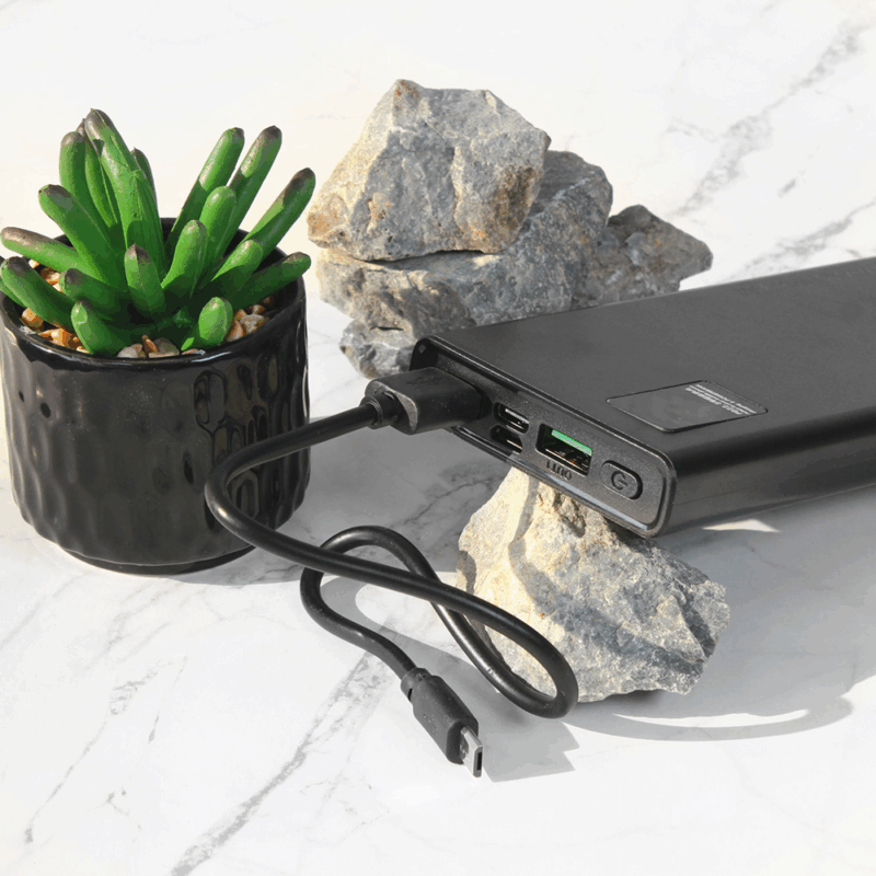 Back up baterija Oxpower P13 PD fast 12000 mAh crna