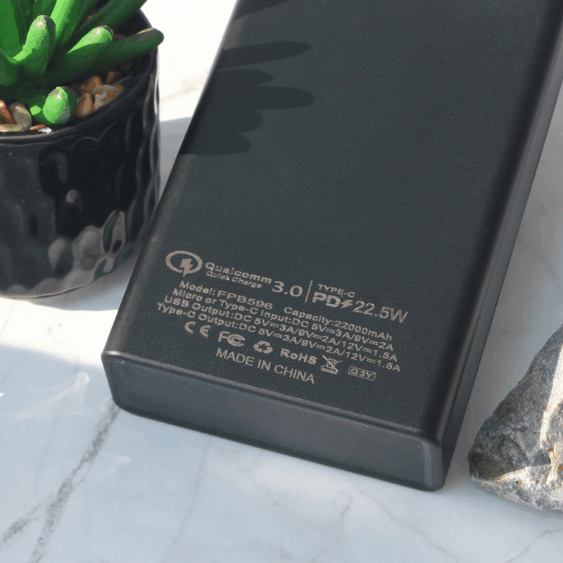 Back up baterija Oxpower PD11 5V 3A 12000 mAh crna