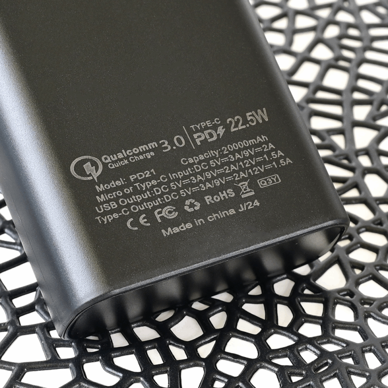 Back up baterija Oxpower PD21 20000mAh crna