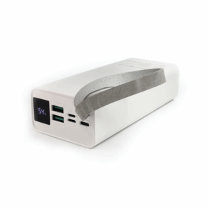 Back up baterija Oxpower PD40 PD QC 22.5W 40000 mAh bela
