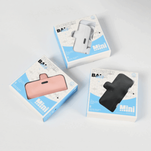 Back up baterija privezak 5000mAh Type C roze