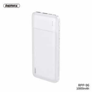 Power bank prenosiva baterija REMAX Lango RPP-96 2USB 10000mAh bela