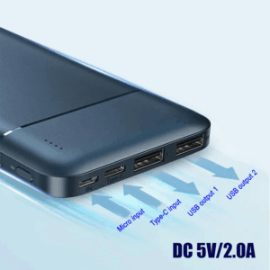 Power bank prenosiva baterija REMAX Lango RPP-96 2USB 10000mAh crna