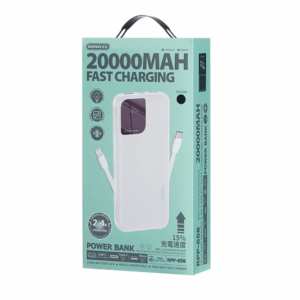 Back up baterija REMAX Rellaen series RPP-658 2.4A 20000mAh bela