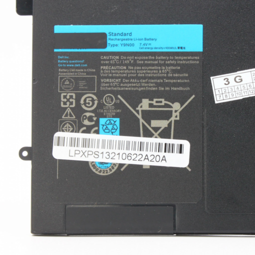 Baterija za laptop Dell Inspiron Studio XPS 13 Series 47WH 7.4V 6350mAh - Image 2