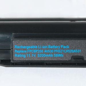 Baterija za laptop Fujitsu LifeBook AH530 AH531 BP250 11.1V 5200mAh HQ2200