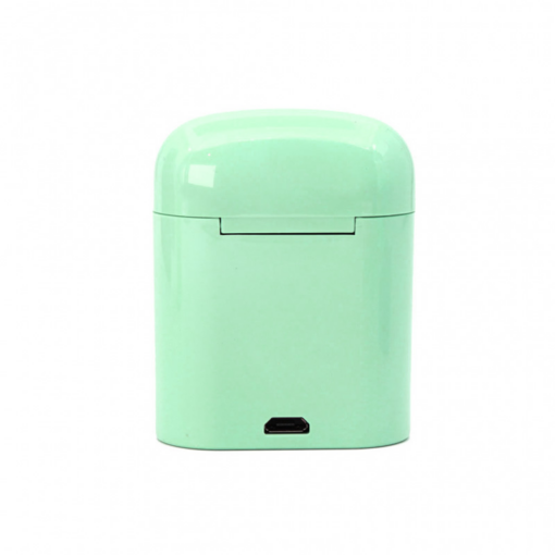 Bluetooth slusalice Airpods i7 mini svetlo zelene HQ - Image 3