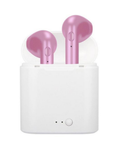 Bluetooth slusalice Airpods i7s TWS roze HQ