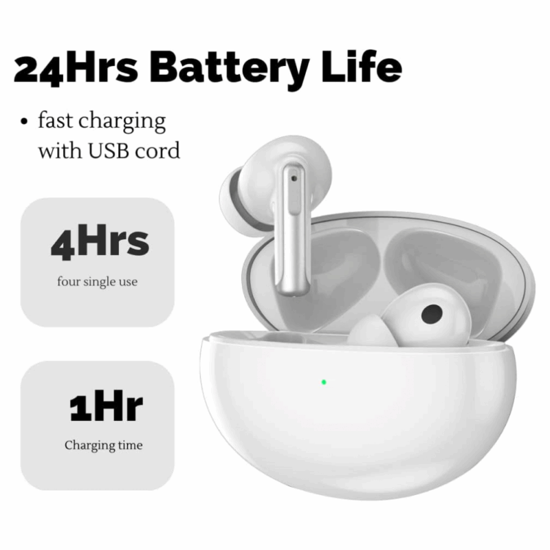 Bluetooth slusalice Airpods Soke XY-70 ANC bele