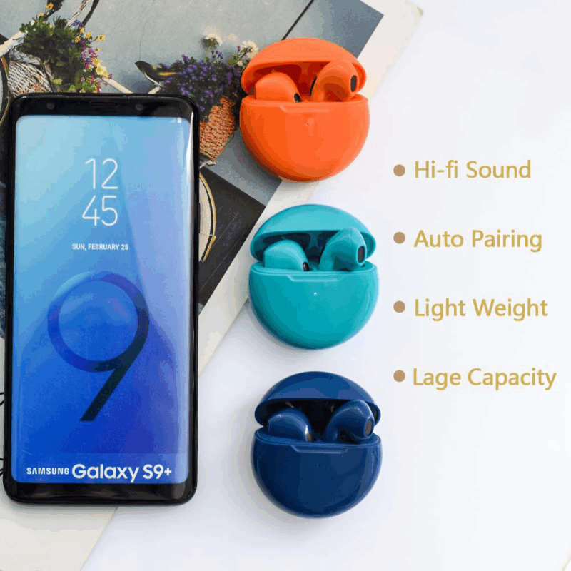 Bluetooth slusalice Airpods T-phox Pro bele HQ