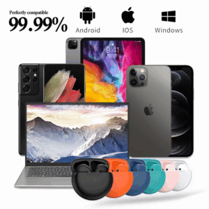Bluetooth slusalice Airpods T-phox Pro bele HQ
