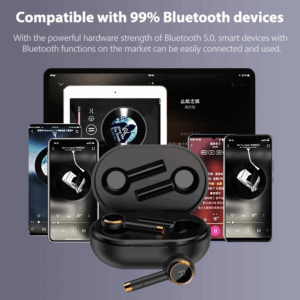 Bluetooth slusalice Airpods Wireless L2 crne