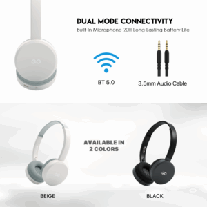 Bluetooth slusalice Fantech GO Air WH02 sive