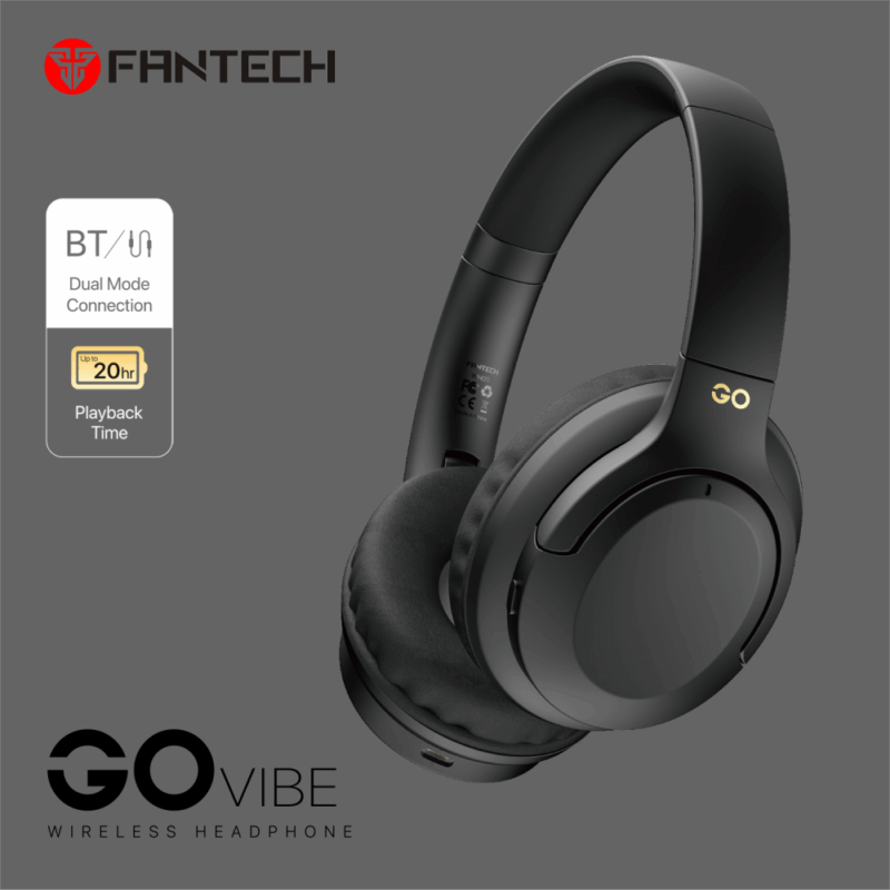 Bluetooth slusalice Fantech GO Vibe WH05 crne