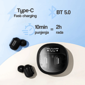 Bluetooth slusalice  Lenovo Thinkplus Airpods crne