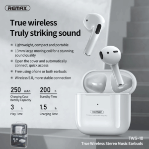 Bluetooth slusalice REMAX TWS-10 bele