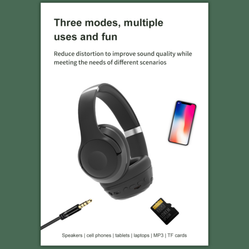 Bluetooth slusalice Sodo SD-1010 bele - Image 3