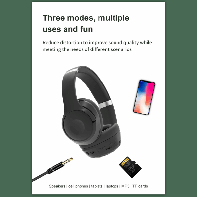 Bluetooth slusalice Sodo SD-1010 bele