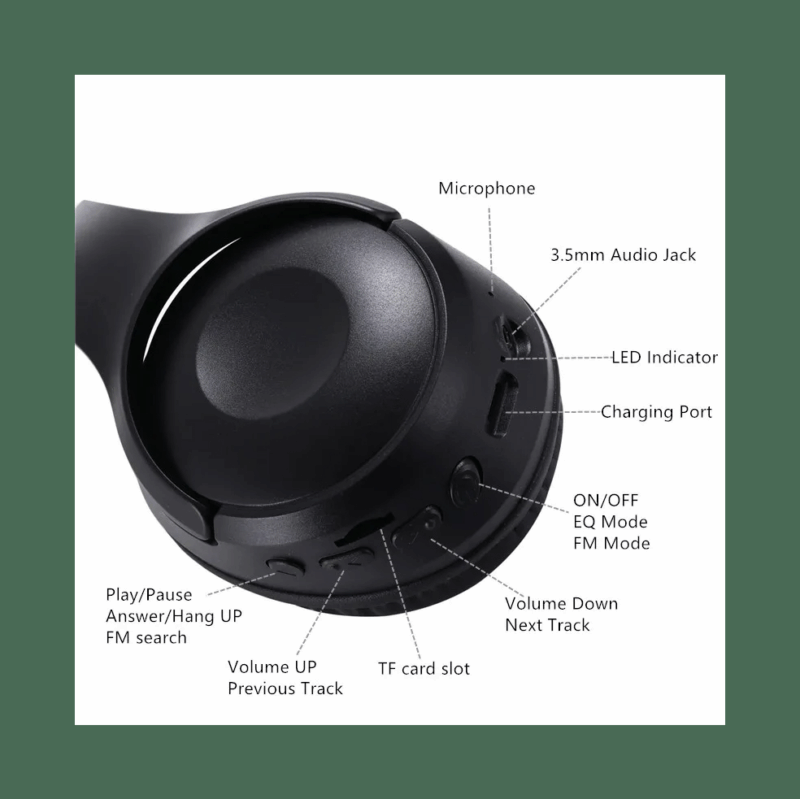 Bluetooth slusalice Sodo SD-1010 bele