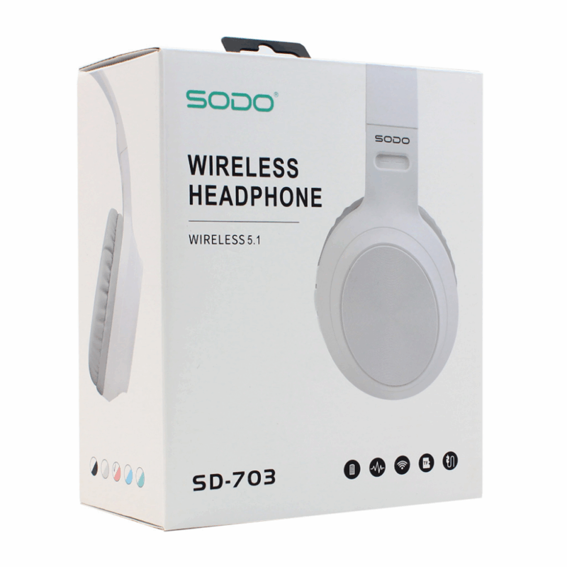 Bluetooth slusalice Sodo SD-703 plave