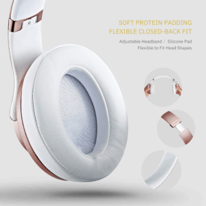 Bluetooth slusalice DOQAUS VOUGE 5 roze