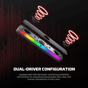 Bluetooth zvucnik Fantech GS151 GROOVE BAR PRO crni