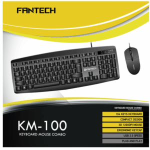 Combo mis i tastatura Fantech KM-100 crni