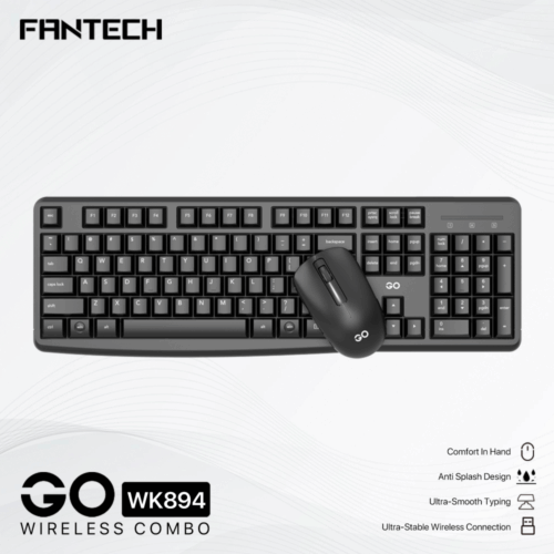 Combo mis tastatura wireless Fantech WK-894 crni