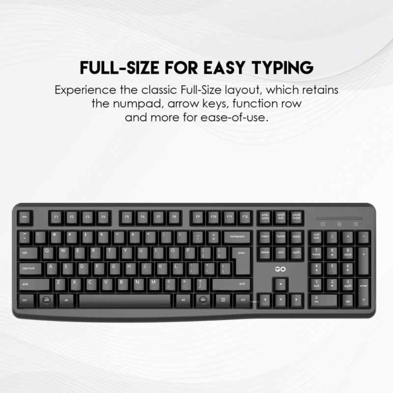 Combo mis tastatura wireless Fantech WK-894 crni