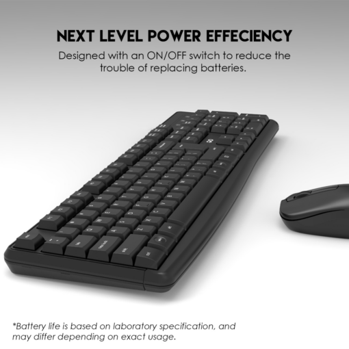 Combo mis tastatura wireless Fantech WK-894 crni - Image 4