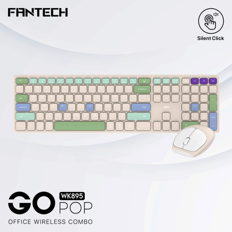 Combo mis tastatura wireless Fantech WK-895 bez