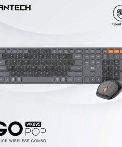 Combo mis tastatura wireless Fantech WK-895 sivi