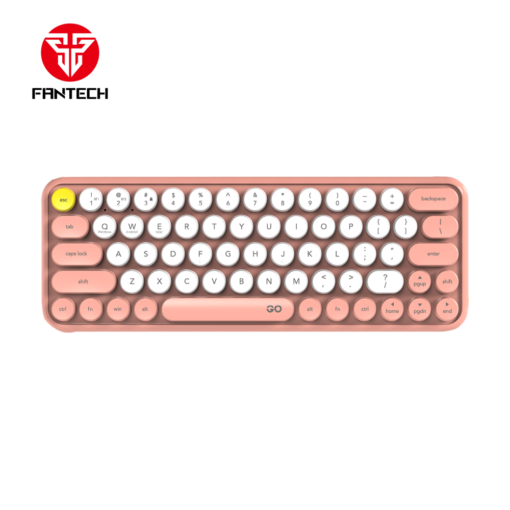 Combo mis tastatura wireless Fantech WK-896 GO Mochi65 narandzasti - Image 2