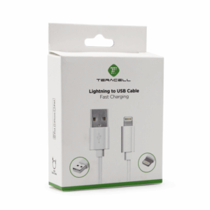 Data kabl Teracell Evolution iPhone lightning crni 1m