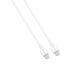 Data kabl LDNIO LC121-C 65w, Type C na Type C beli 1m